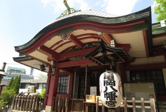 毛爸媽東京必去–為毛孩祈求御守的神社「亀岡八幡宮」
